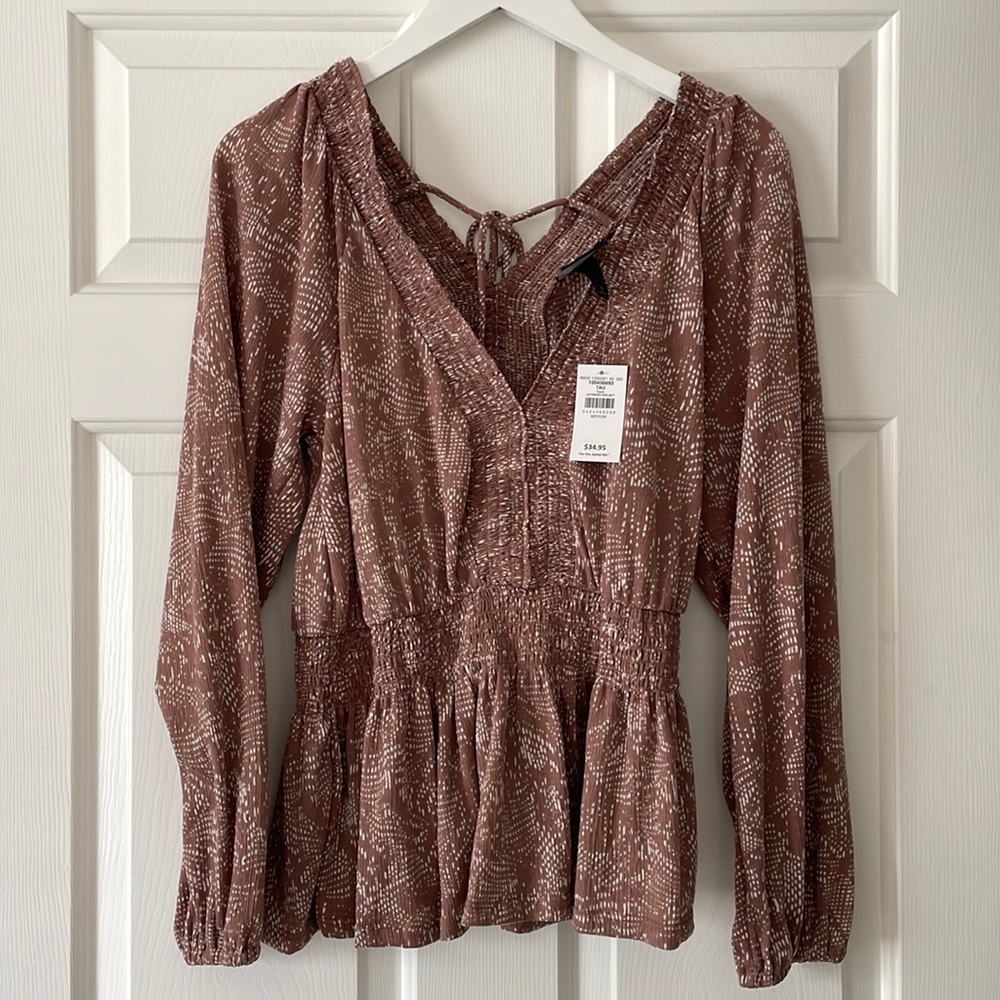Off the shoulder blouse